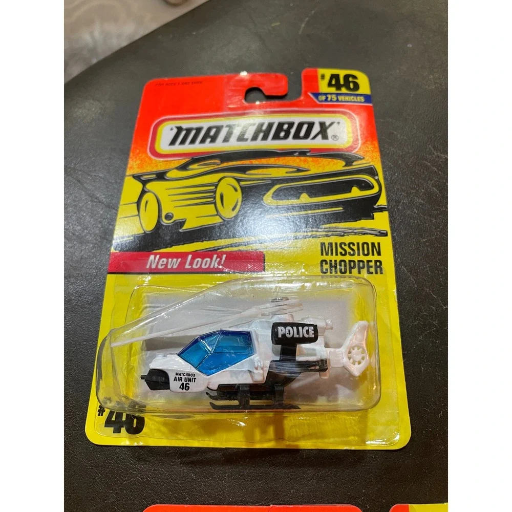 Vintage Matchbox Lot of 5 New 1997 75 Challenge Mustang VW Mission Chopper
